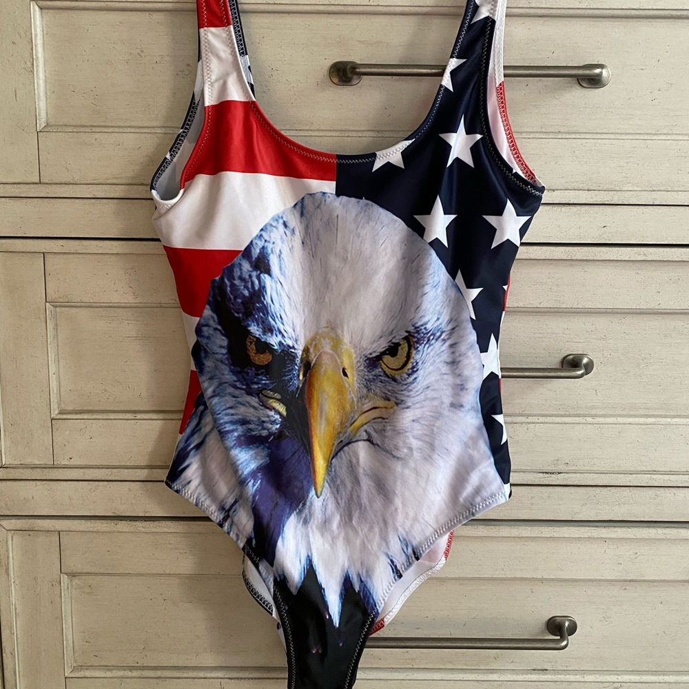 American Flag / Eagle One Piece